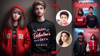 Rose Day Ai image Generator || Create 3D Ai Couples Valentine Day Image | bing image creator