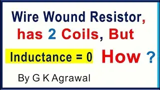 Non Inductive Wire Wound Resistor, inductance less coil