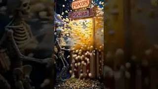 Haunted Popcorn Chaos