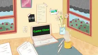 Cozy Rainy Day Ambience | Gentle Rain Sounds and Lofi Beats