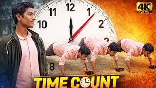 1 Second =1 Push-Up Challenge |Time Count Push-Ups 💪Can You Beat This?⏱️ 1 Sec =1 PushUp Challenge 💥