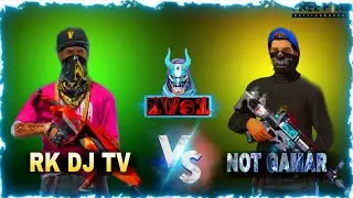 কাস্টম মেছ 1Vs1 RK DJ TV vs Not Gamar #garena free fire#viral video 2026👍