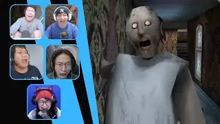 (Reaksi Gamers) Di jumpscare nenek dan slendrina 😱😱 | Granny 3