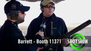 Barrett - REC-7 Gen II DI Rifle & Shotguns! - 2016 SHOT Show Live Fire