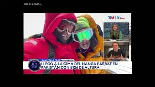 Juan Pablo Toro, el primer argentino en hacer cumbre en el Nanga Parbat en Pakist&aacute;n
