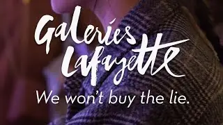 😱 Derri&egrave;re les #VitrinesDeNoel des #GaleriesLafayette se cache une v&eacute;ritable horreur...