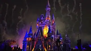 Disney Magic Kingdom  fuegos artificiales 2025
