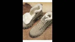 Men Snow Boots Winter Anti Slip Cold Proof Snow Boots