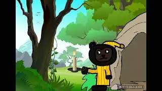 The Bear from Barney&rsquo;s Campfire Sing Along (Animation)