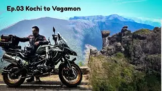 SOUTH INDIA RIDE Ep.03 Kochi to Vagamon via Illikal Kallu | Riding Benelli TRK 502X in Kerala |