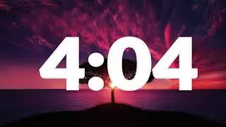 7 Minute Timer with Alarm, without music