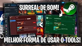 A NOVA E MELHOR FORMA DE USAR O STEAM TOOLS! 