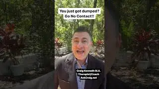 If You Just Got Dumped, Go No Contact!!