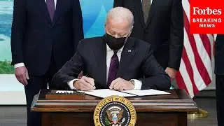 Biden Praises Bipartisan Bill To Support Police And Federal Law Enforcement At Signing Event