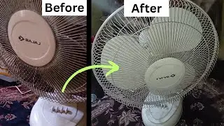 How to clean up your Bajaj table fan | 3 Minutes Tutorial. @aakashkatiyartech