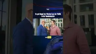 So gut klappt der Wechsel aus der Politik in die Tabakindustrie | heute-show #shorts