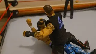 Kevin Owens vs. Kenny Omega [] Round 3 Tournament Match #wwe #aew #figures 