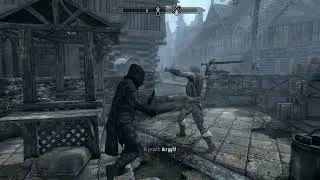Skyrim - Belrand vs Brynjolf (Legendary Difficulty)