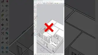 ✅Modeling tips for Sketchup #fyp #youtubeshorts #new #viralvideos #sketchup