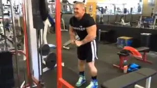 IFFB Pro Andy Haman in Heyday Footwear Fitness Sneakers