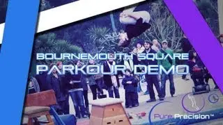 Bournemouth Square Parkour Demo [Bournemouth Parkour and Freerunning Community]