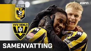ELIAS HUTH vlak voor tijd BELANGRIJK ⏰ | Samenvatting Vitesse - VVV-Venlo