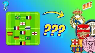 Guess the CLUB by PLAYERS COUNTRY (Hard level, football fans only)