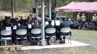 MUSICAL SUN.  QLD. SPRING BLUFF, HISTORIC RAILWAY STATION.