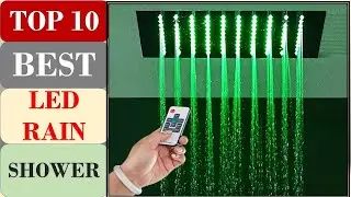Top 10 Best LED Rain Shower On Aliexpress