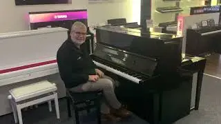 Second Hand Yamaha U1 Acoustic Upright Piano PE | Edinburgh Store - Rimmers Music 