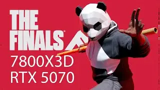 The Finals RTX 5070 + 7800X3D 1080P Low COMPETITIVE settings +300 fps