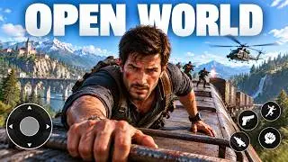 Top 10 BEST Open World Games for Android/iOS 2026 (Offline/Online) HIGH GRAPHICS