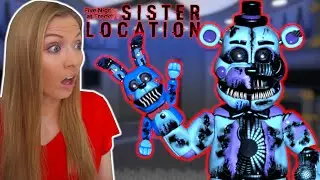 Playing FNAF Sister Location For The First Time! (Live)