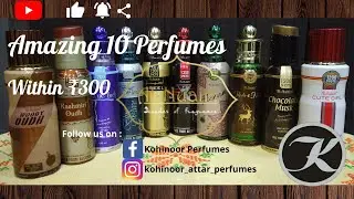 Amazing 10 Perfumes within 300₹ | Review | Al-Nuaim Perfumes | Hindi