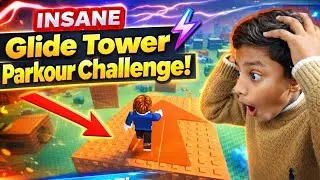 Roblox Glide Tower Parkour ग्लाइड टॉवर पार्कौर #parkour #roblox #games #gaming #indian #india 