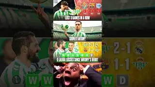 They Didn&rsquo;t Lose A Single La Liga Game Since Antony&rsquo;s Signed Real Betis Full Debut.