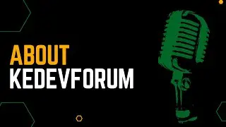 TECH TALK PODCAST EP 01 - About KeDevForum