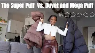 Aritzia Super Puff&trade; VS The Duvet Puffer & Mega Puff