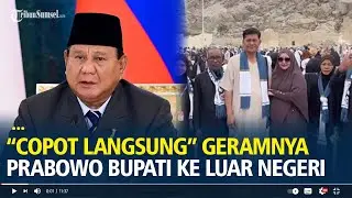 Prabowo Geram Bupati ke Luar Negeri saat Bencana, 