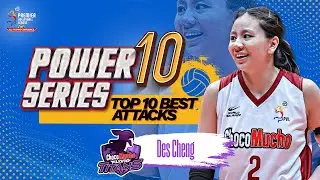 Top 10 Best Attacks | Des Cheng | 2025 PVL All Filipino Conference
