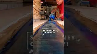 Can You Spot The HACK to Save Money On EPOXY? #shorts #epoxyresin #savemoney