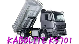 Unboxing Rc Truck Kabolite K5701 4*4 tipper and review #kabolite #rctruck