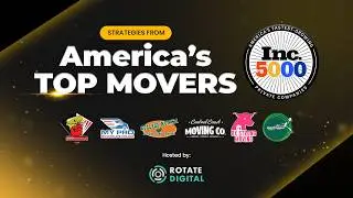 Strategies From The Best: Insights From Inc. 5000 Movers | Rotate Digital
