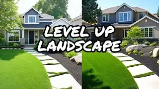 Exciting Front Yard  Makeover: Leveling, Rock, Cleanup