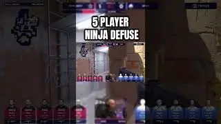 Team Spirit 5 Player NINJA Defuse против Complexity