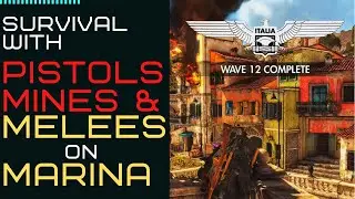 SE4 Survival We Only used Pistols, Mines, and Melees on Marina 12 waves completed in 4k