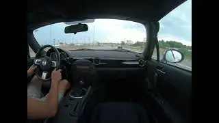 2006 MAZDA MX-5 5-SPEED MANUAL DRIVING VIDEO