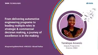 IWD2022 - Listen to Temitope's journey
