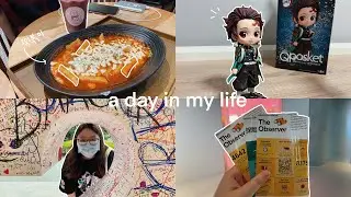vlog | daily life in Singapore, trying vegan food, anime merch unboxing, singapo人 exhibition