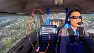 Cessna C150 Door Popped Open In Fly
